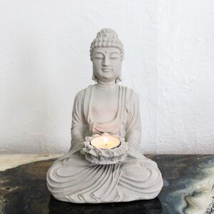 Buddha Statue Tealight Holder